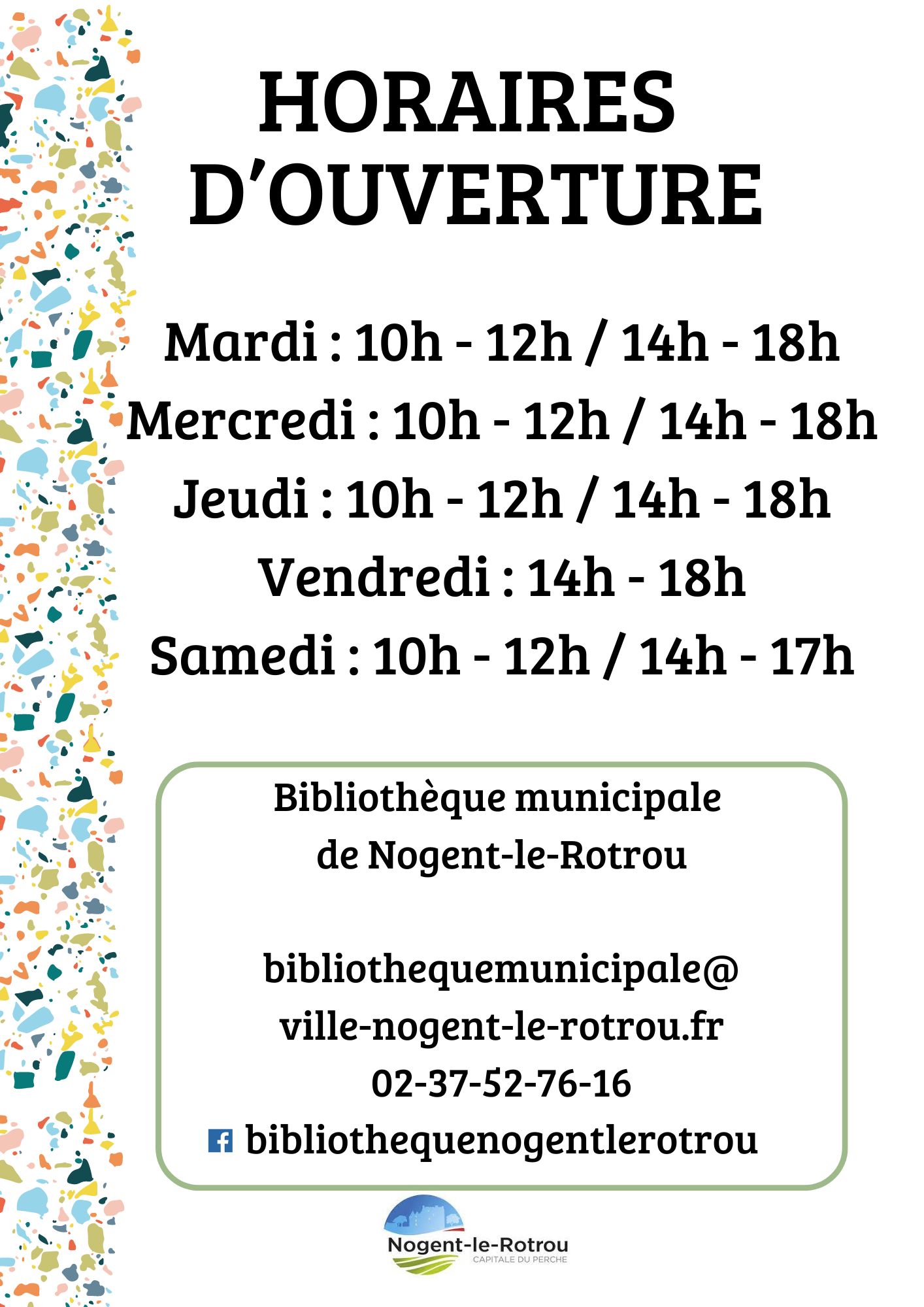 Horaires douverture